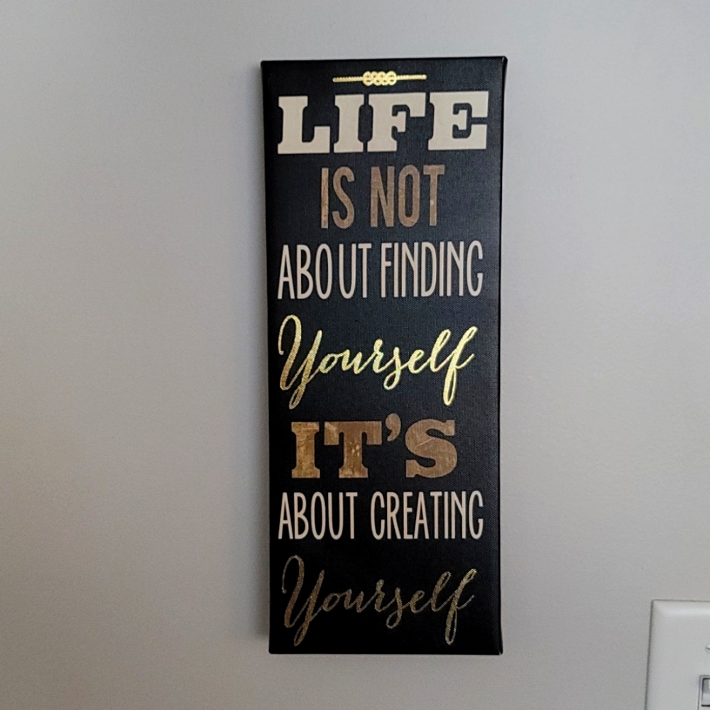LIFE CANVAS PRINT - Picture 3 of 5